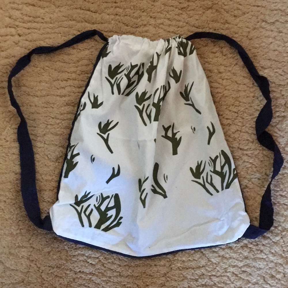 Cute little drawstring backpack